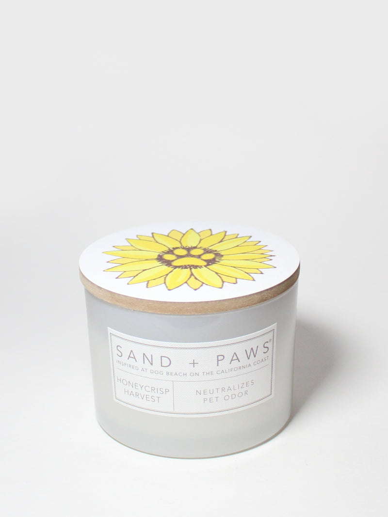 Sand + Paws Honeycrisp Harvest 12 oz scented candle